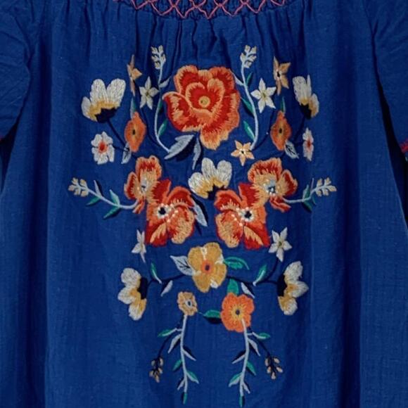 Miss Me Floral Embroidered Dress Women’s Size Small - Picture 5 of 8